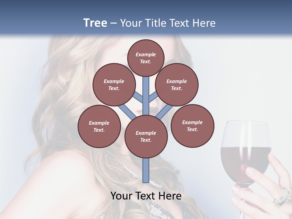 Alcohol Desire Art PowerPoint Template