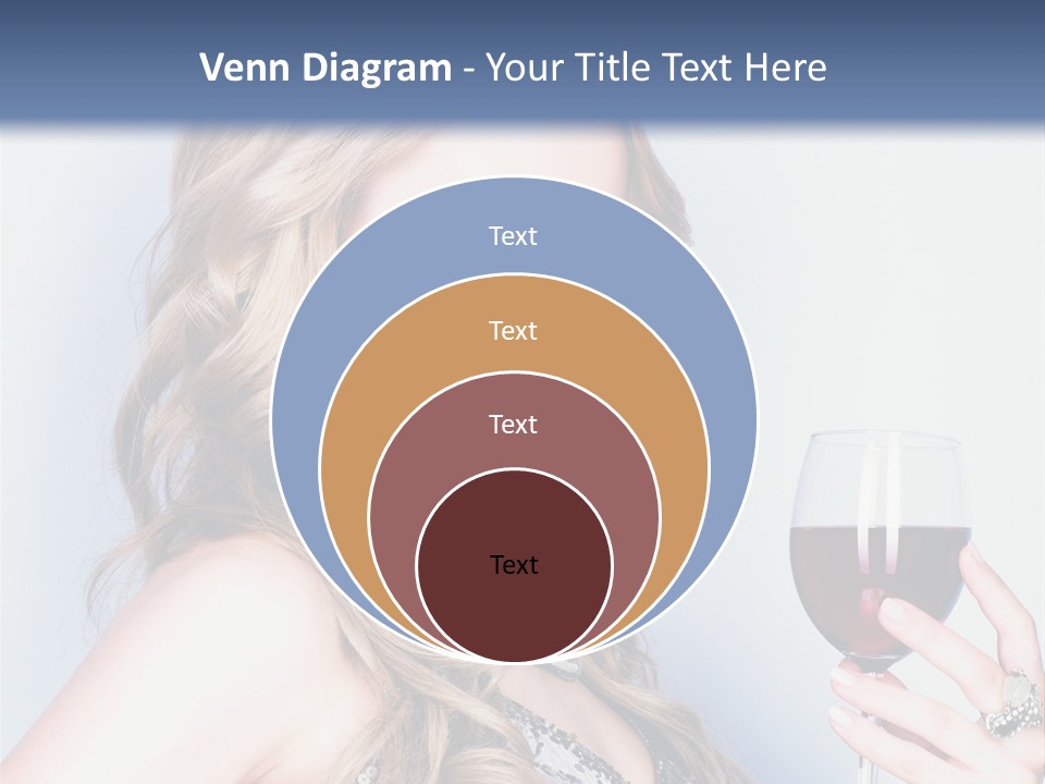 Alcohol Desire Art PowerPoint Template