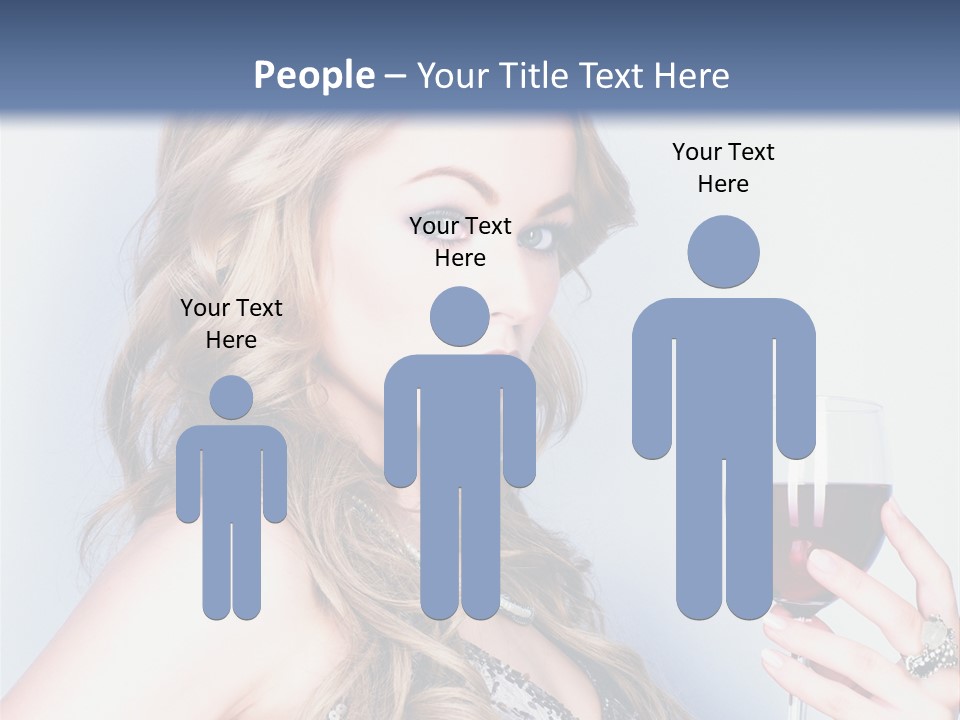 Alcohol Desire Art PowerPoint Template