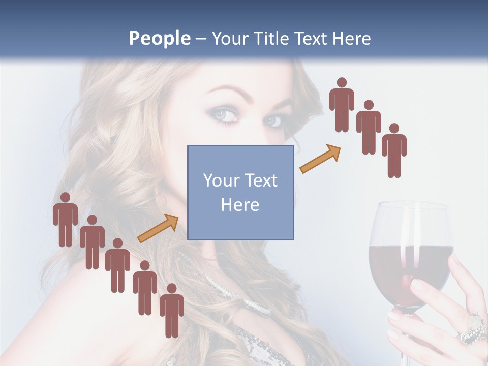 Alcohol Desire Art PowerPoint Template