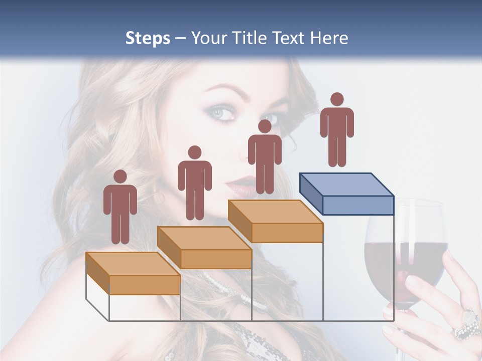 Alcohol Desire Art PowerPoint Template