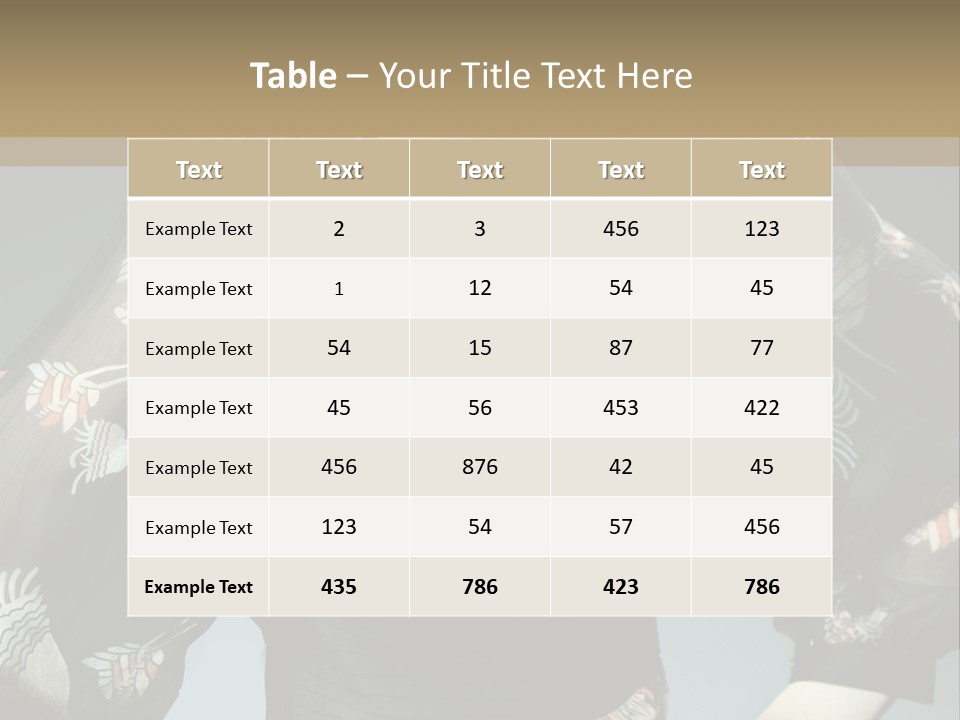 Lips Black Posing PowerPoint Template