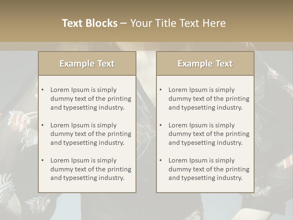 Lips Black Posing PowerPoint Template
