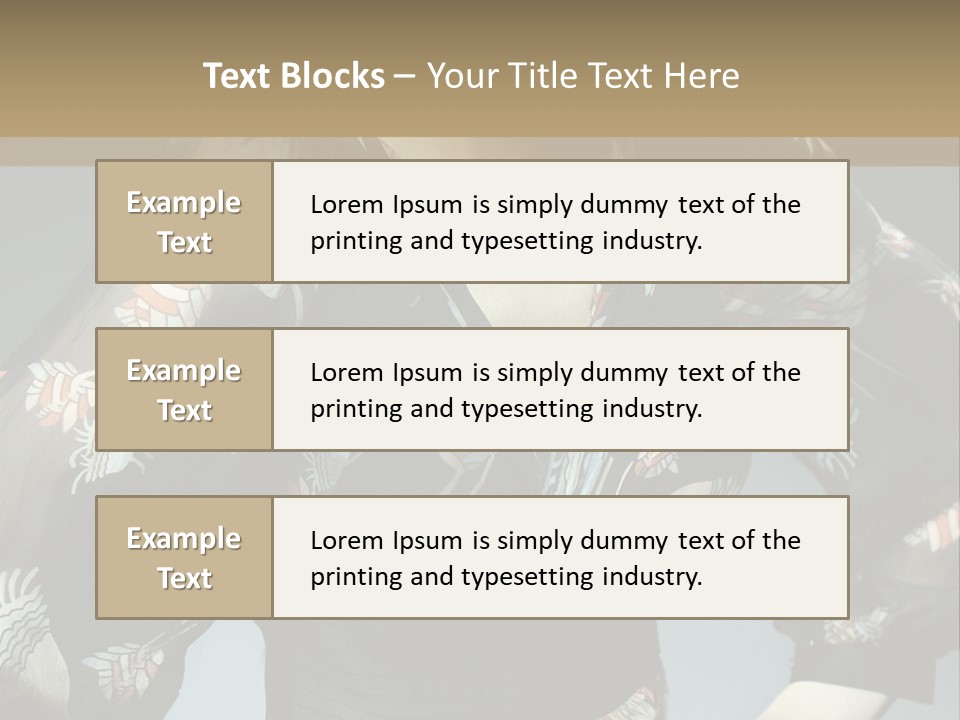 Lips Black Posing PowerPoint Template