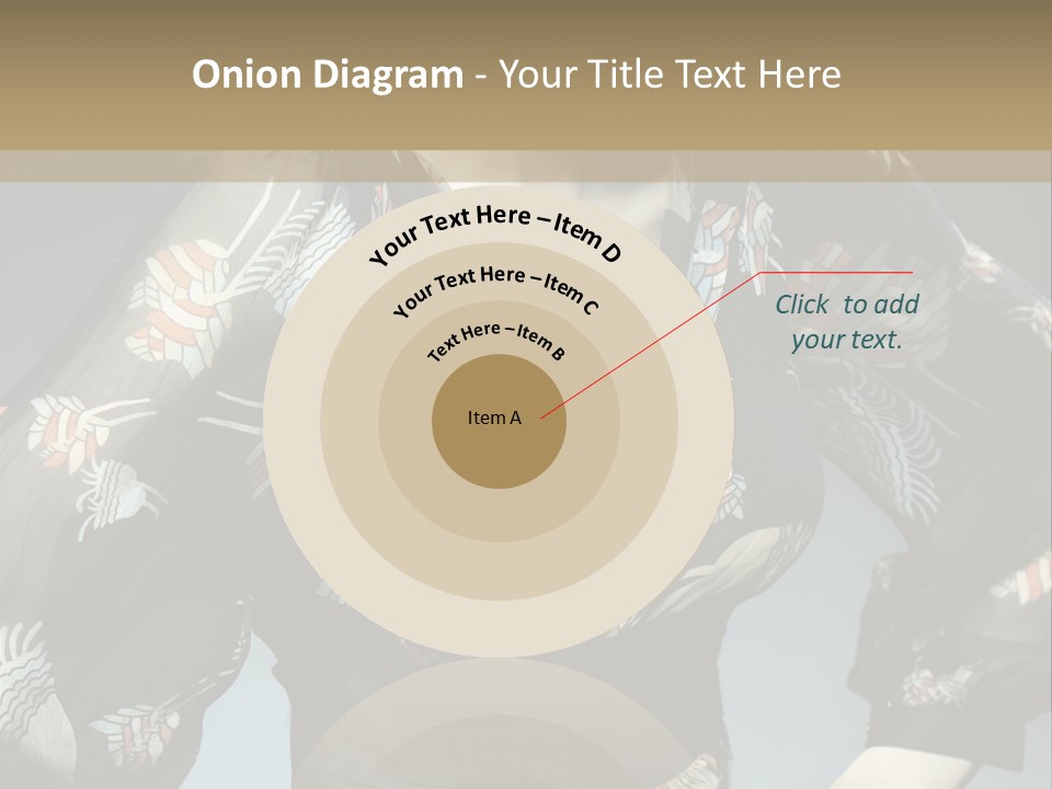 Lips Black Posing PowerPoint Template