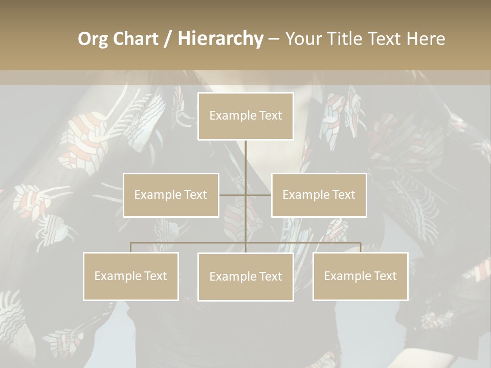 Lips Black Posing PowerPoint Template