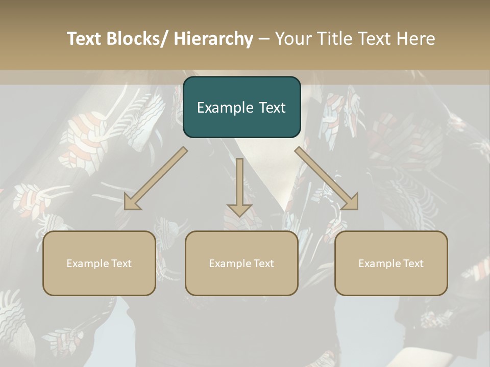 Lips Black Posing PowerPoint Template