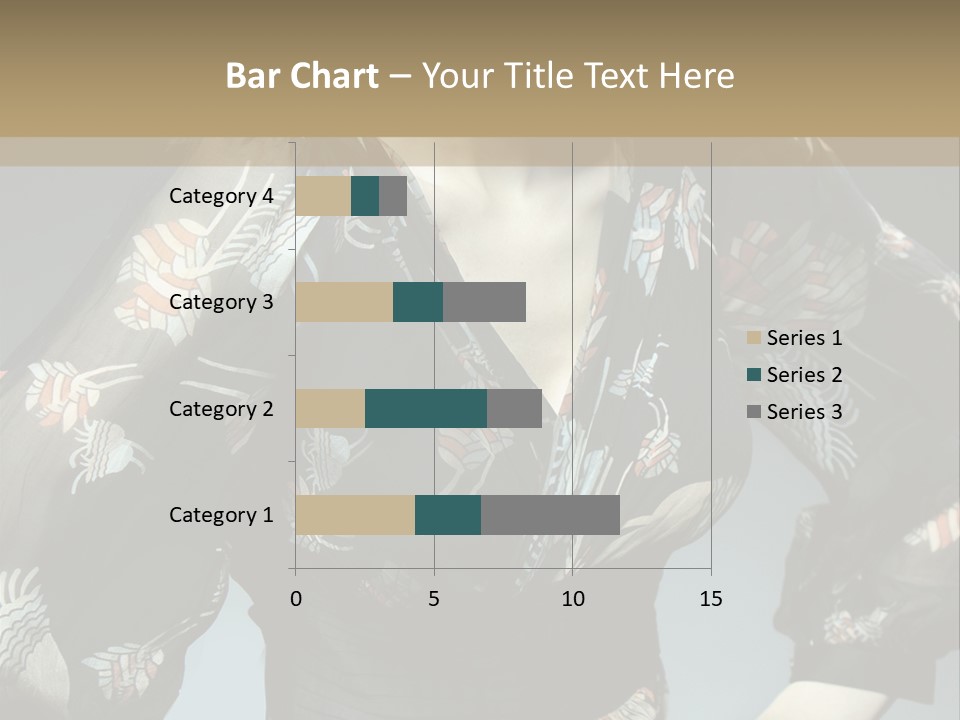 Lips Black Posing PowerPoint Template