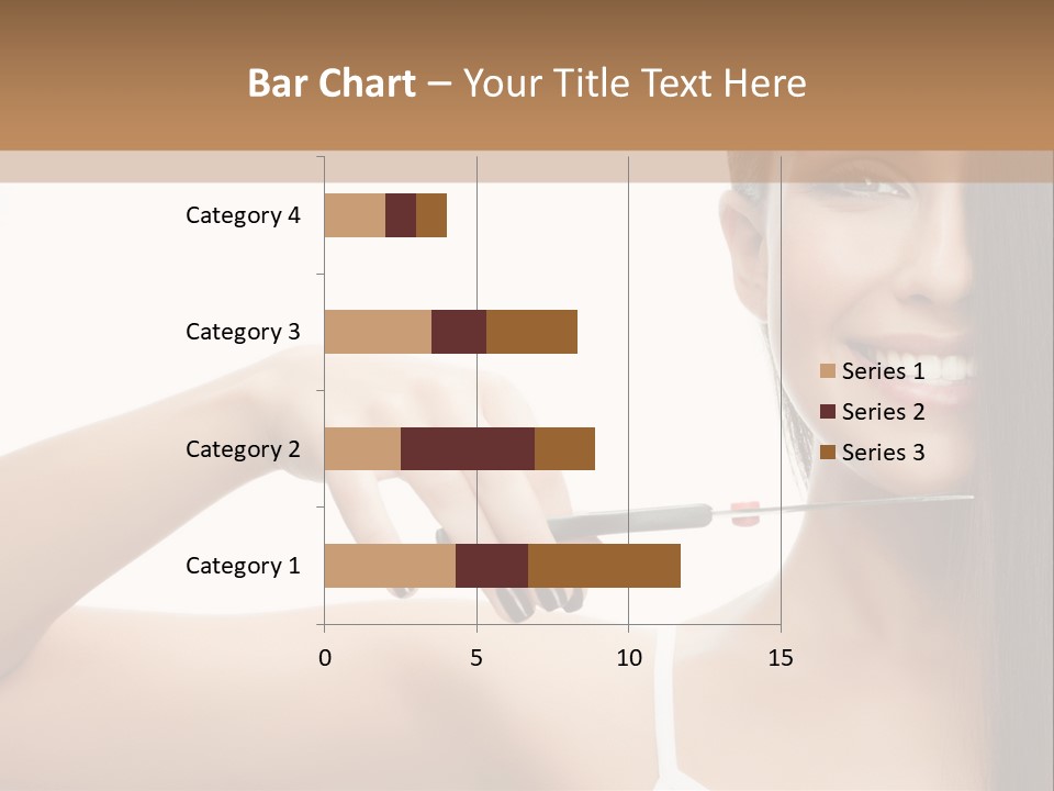 White Space Hairdo PowerPoint Template