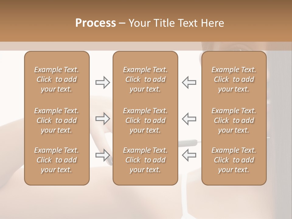 White Space Hairdo PowerPoint Template