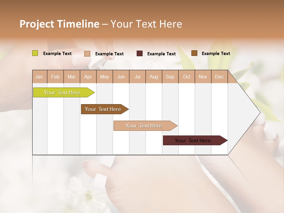 Peeling Hand Relaxation PowerPoint Template