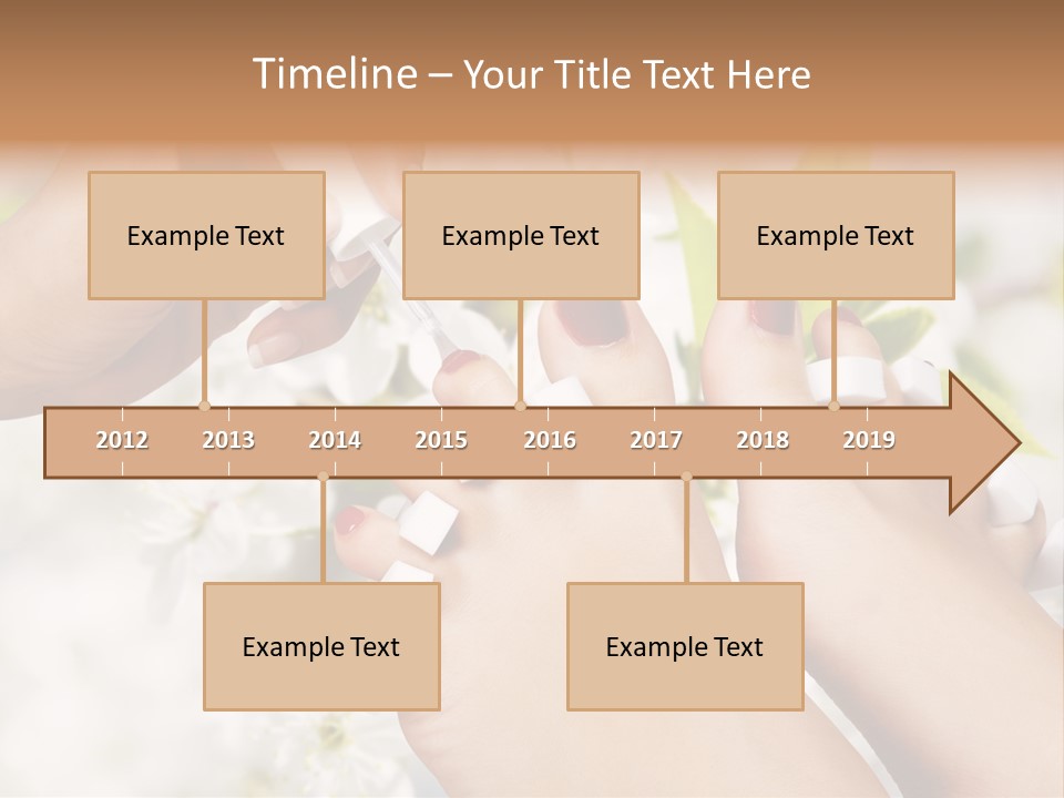 Peeling Hand Relaxation PowerPoint Template