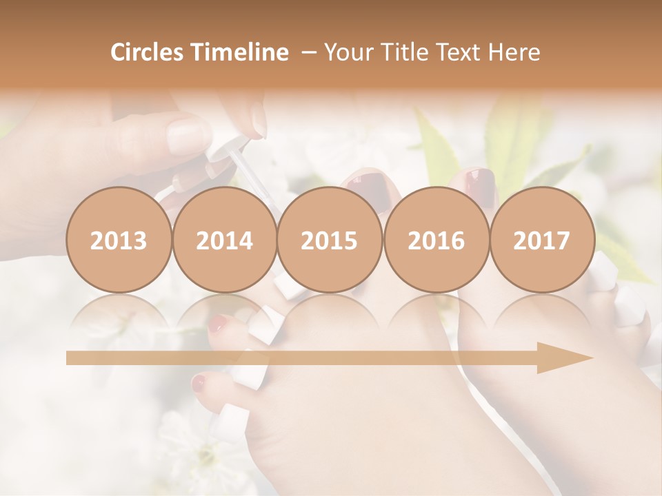 Peeling Hand Relaxation PowerPoint Template