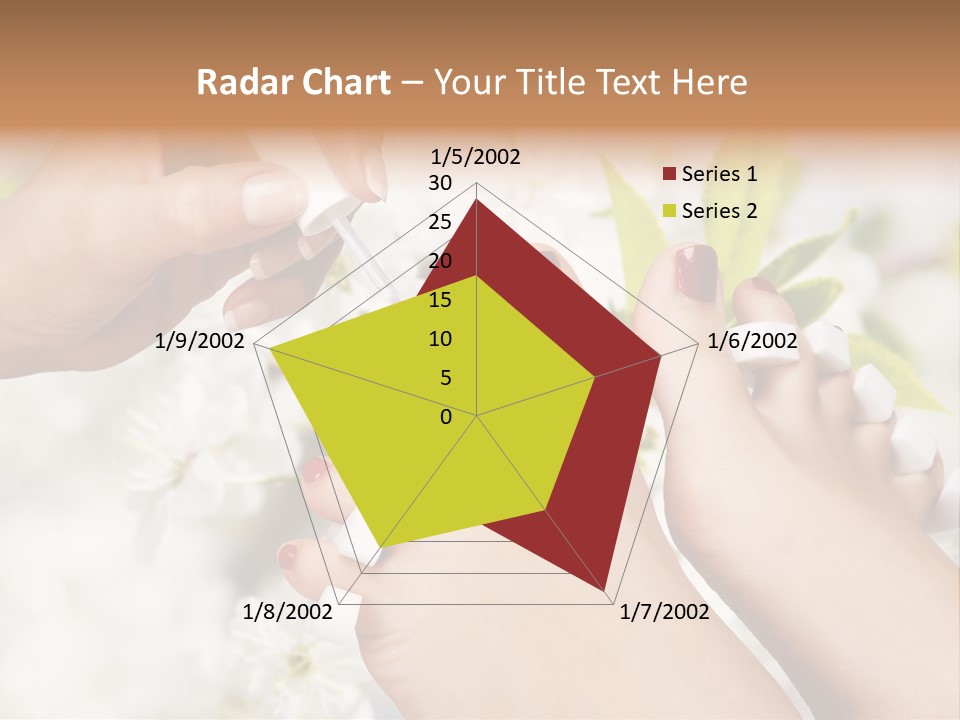 Peeling Hand Relaxation PowerPoint Template