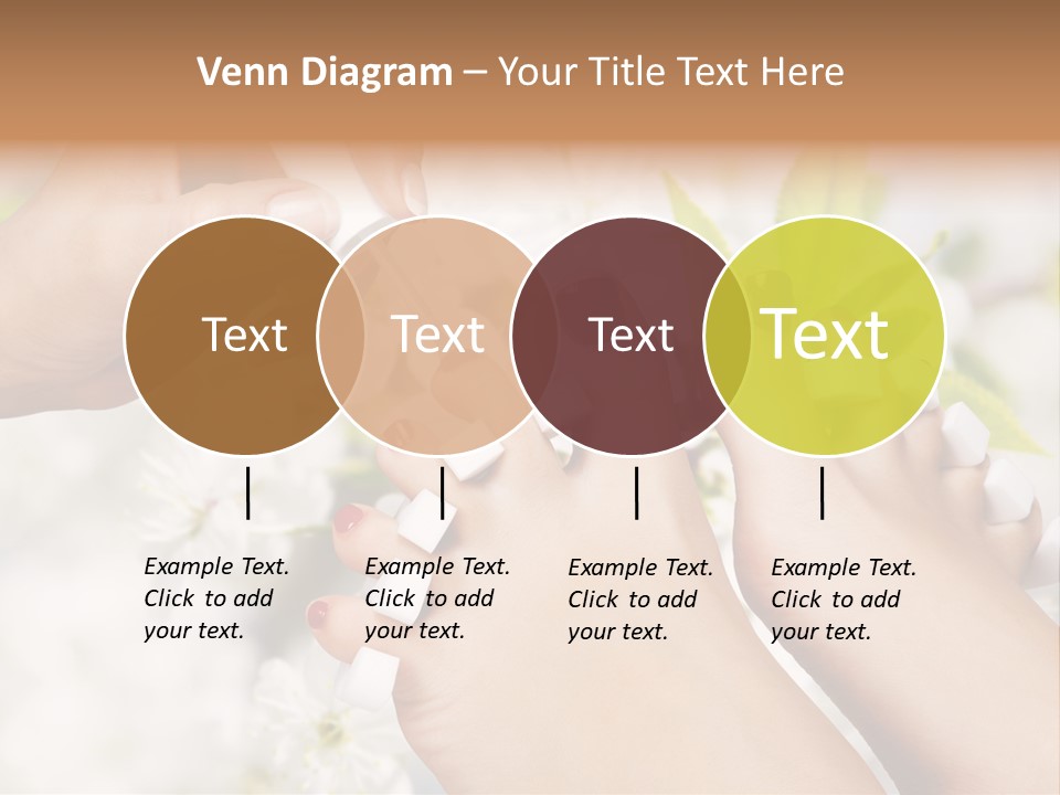 Peeling Hand Relaxation PowerPoint Template