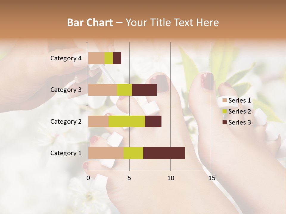 Peeling Hand Relaxation PowerPoint Template