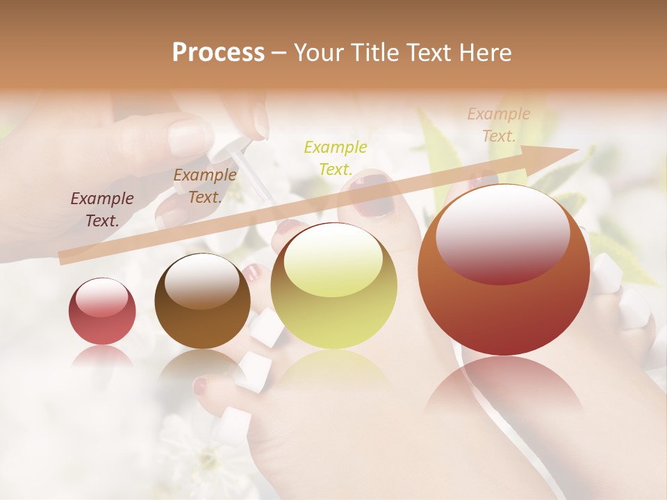 Peeling Hand Relaxation PowerPoint Template