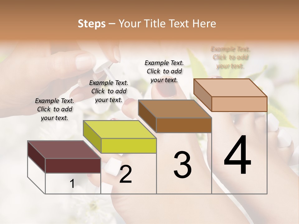 Peeling Hand Relaxation PowerPoint Template