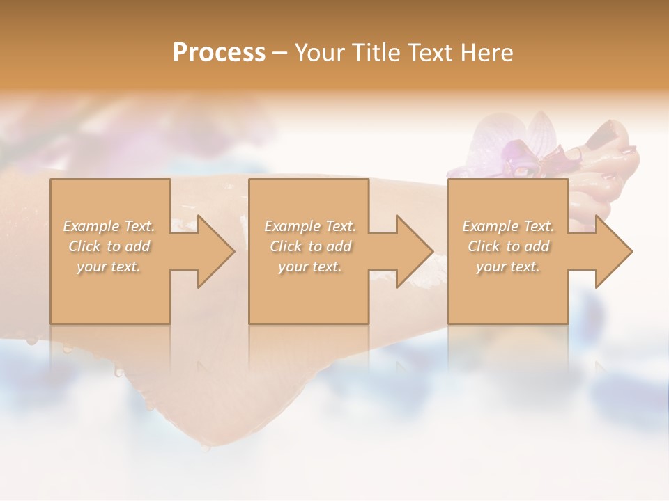 Aromatherapy Peeling Chiropody PowerPoint Template