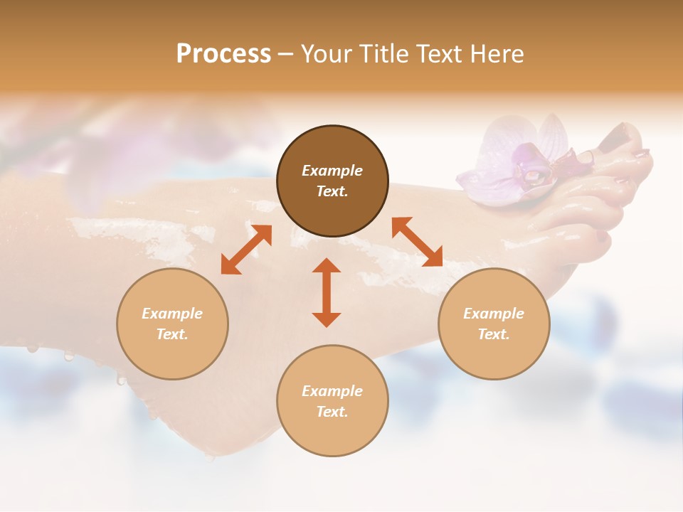 Aromatherapy Peeling Chiropody PowerPoint Template
