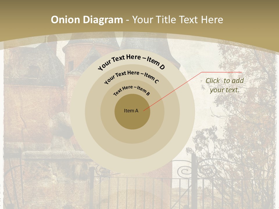 Landmark Fortress Fort PowerPoint Template