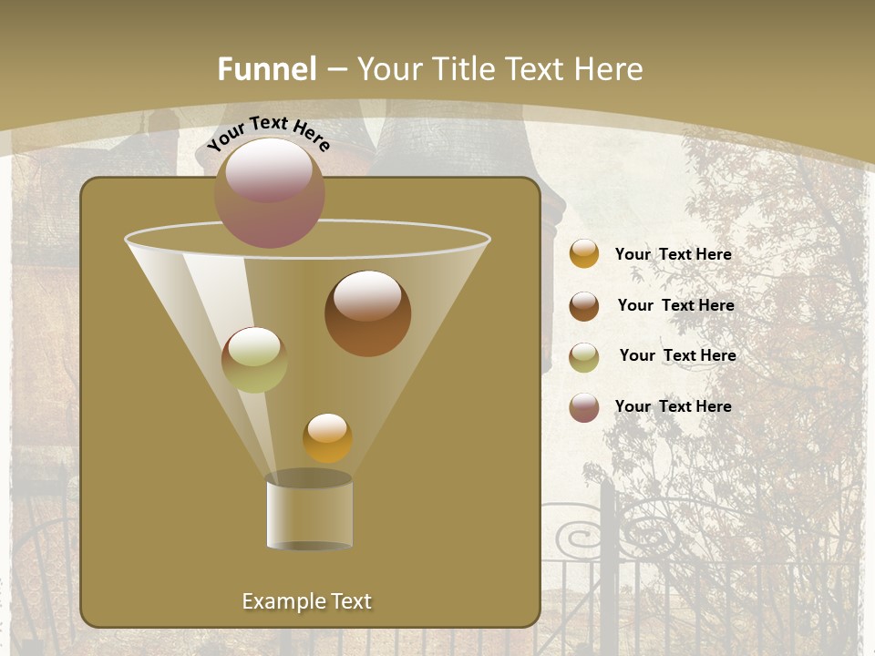 Landmark Fortress Fort PowerPoint Template