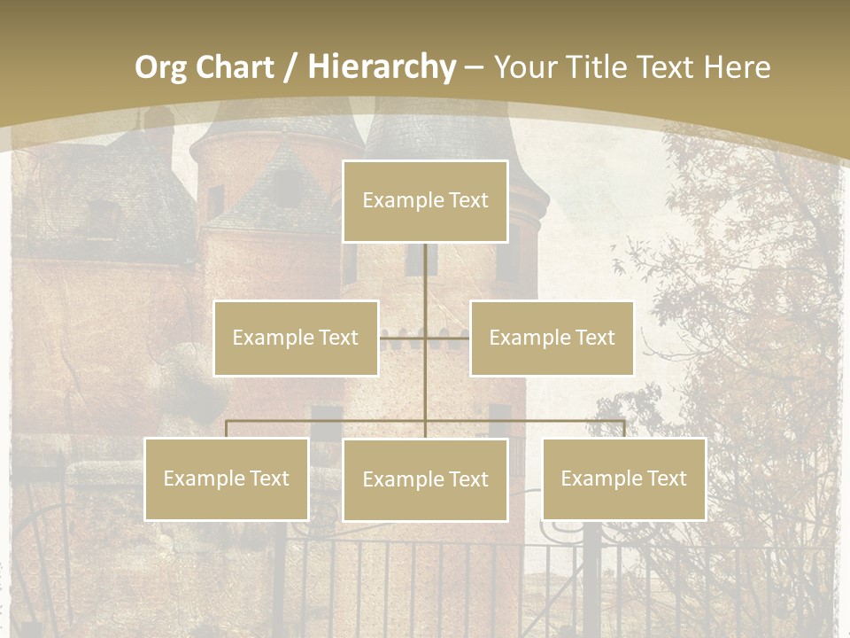 Landmark Fortress Fort PowerPoint Template