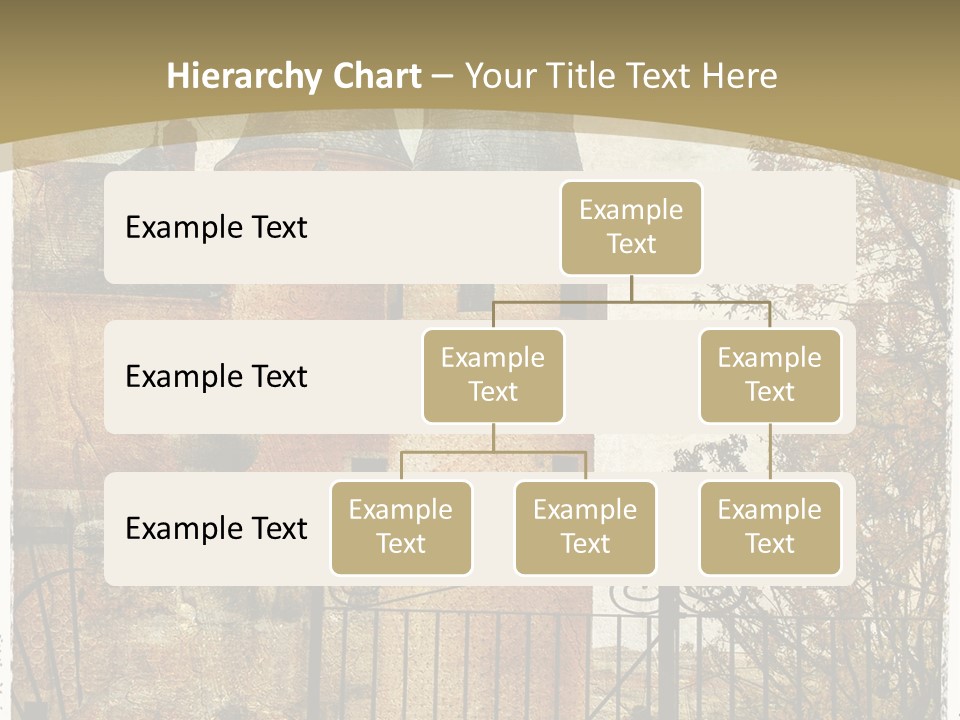 Landmark Fortress Fort PowerPoint Template