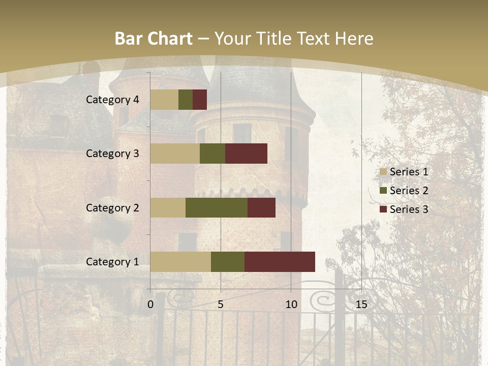 Landmark Fortress Fort PowerPoint Template