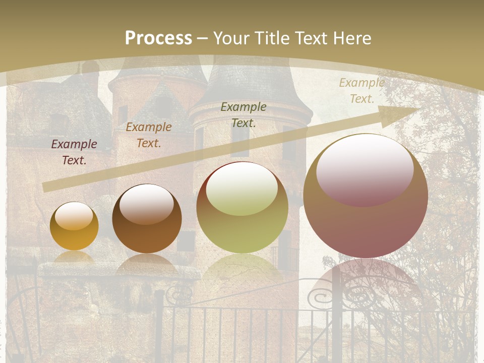 Landmark Fortress Fort PowerPoint Template