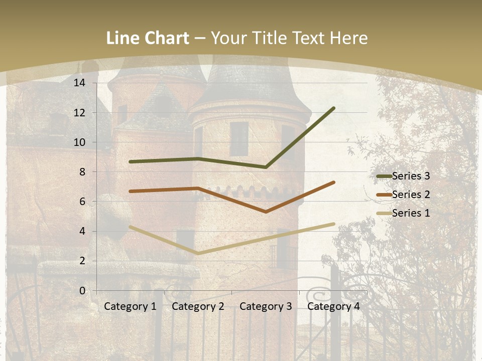 Landmark Fortress Fort PowerPoint Template