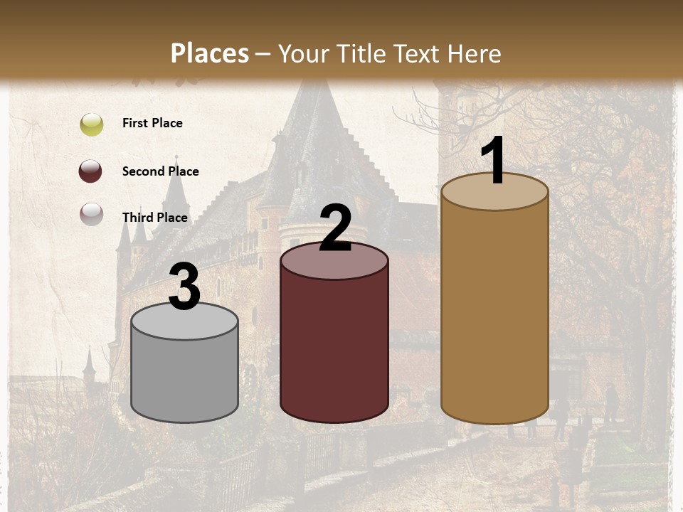 Stronghold Fortress Tower PowerPoint Template