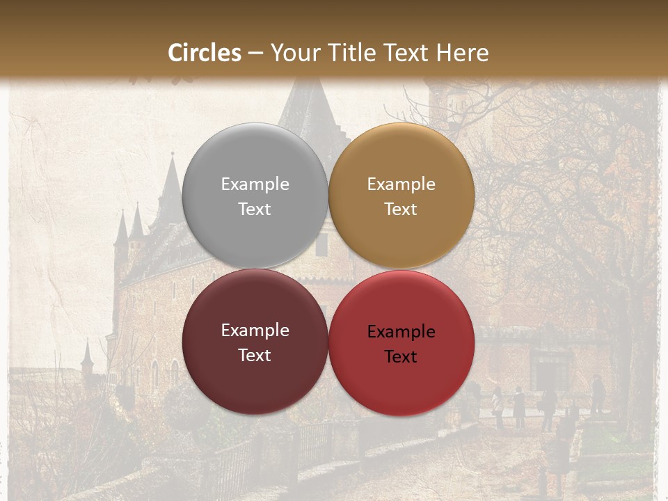 Stronghold Fortress Tower PowerPoint Template