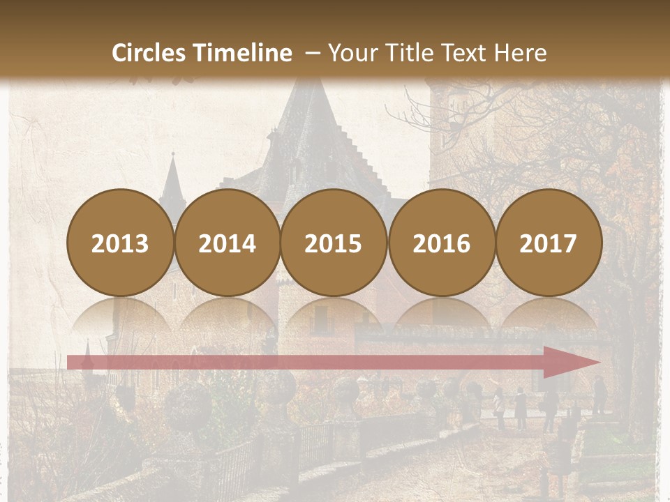 Stronghold Fortress Tower PowerPoint Template