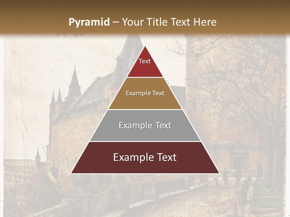 Stronghold Fortress Tower PowerPoint Template
