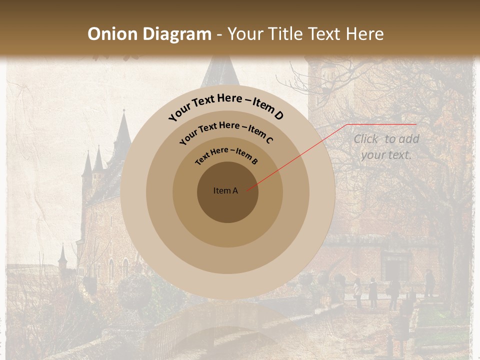 Stronghold Fortress Tower PowerPoint Template