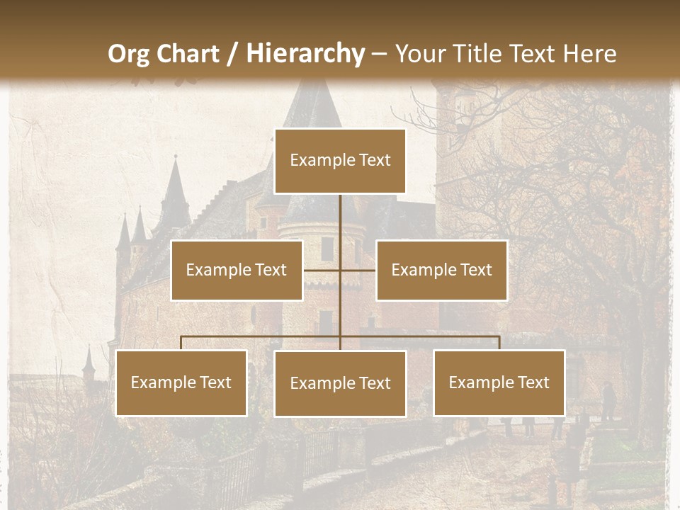 Stronghold Fortress Tower PowerPoint Template