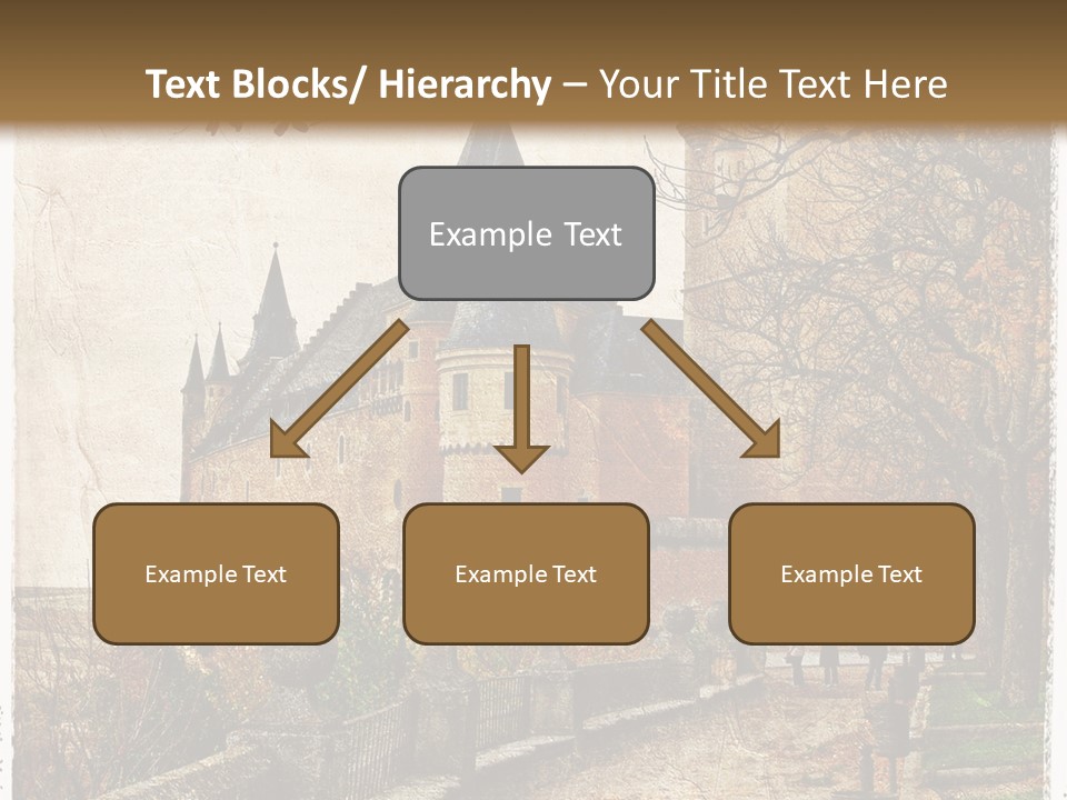 Stronghold Fortress Tower PowerPoint Template
