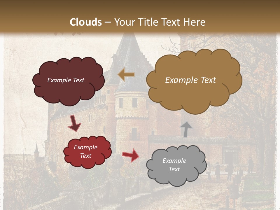 Stronghold Fortress Tower PowerPoint Template