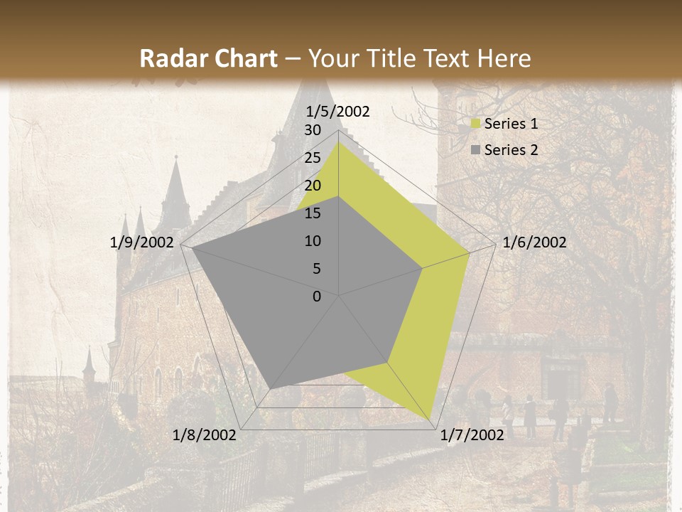 Stronghold Fortress Tower PowerPoint Template