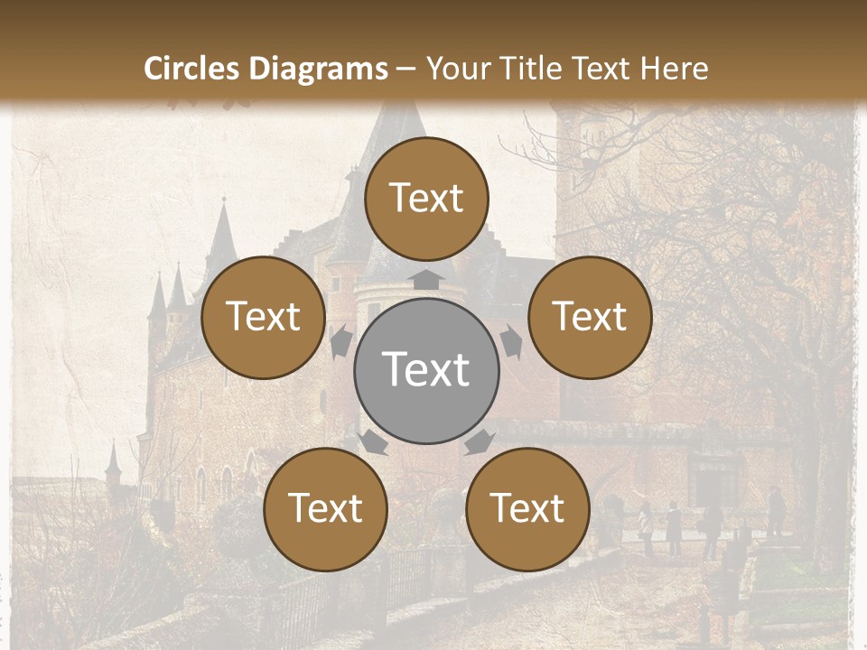 Stronghold Fortress Tower PowerPoint Template