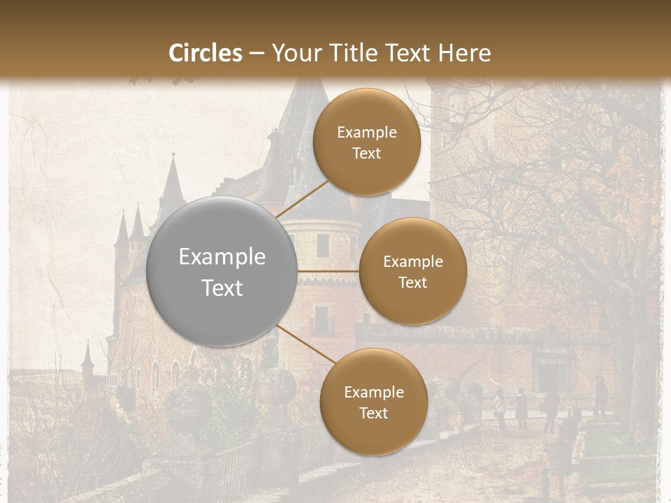 Stronghold Fortress Tower PowerPoint Template