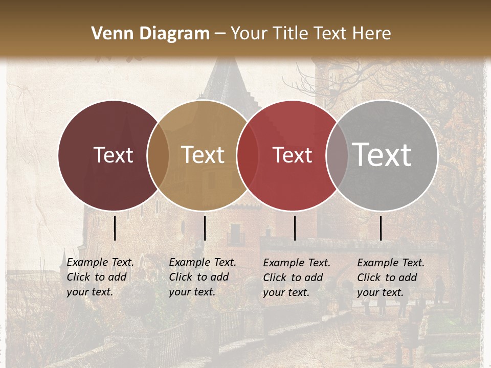 Stronghold Fortress Tower PowerPoint Template