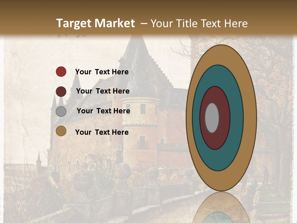 Stronghold Fortress Tower PowerPoint Template