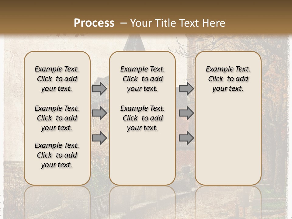 Stronghold Fortress Tower PowerPoint Template