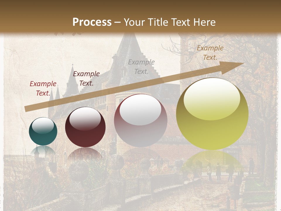 Stronghold Fortress Tower PowerPoint Template