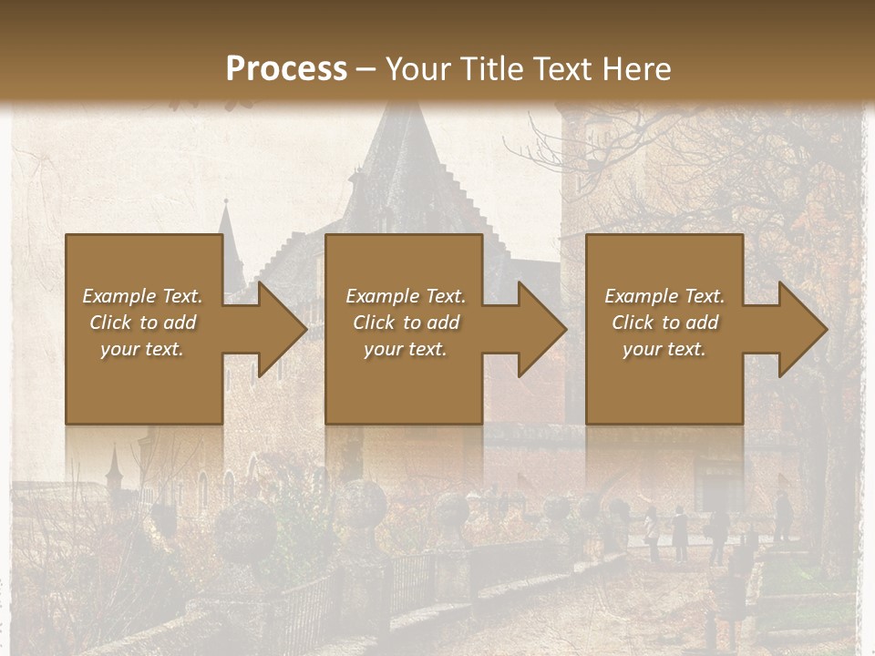Stronghold Fortress Tower PowerPoint Template