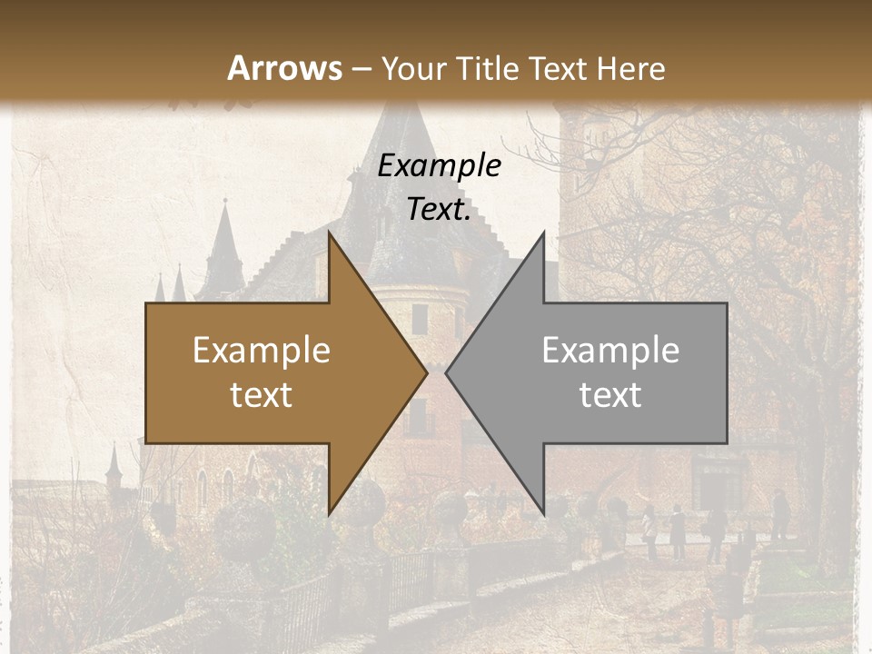 Stronghold Fortress Tower PowerPoint Template