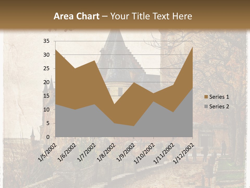 Stronghold Fortress Tower PowerPoint Template