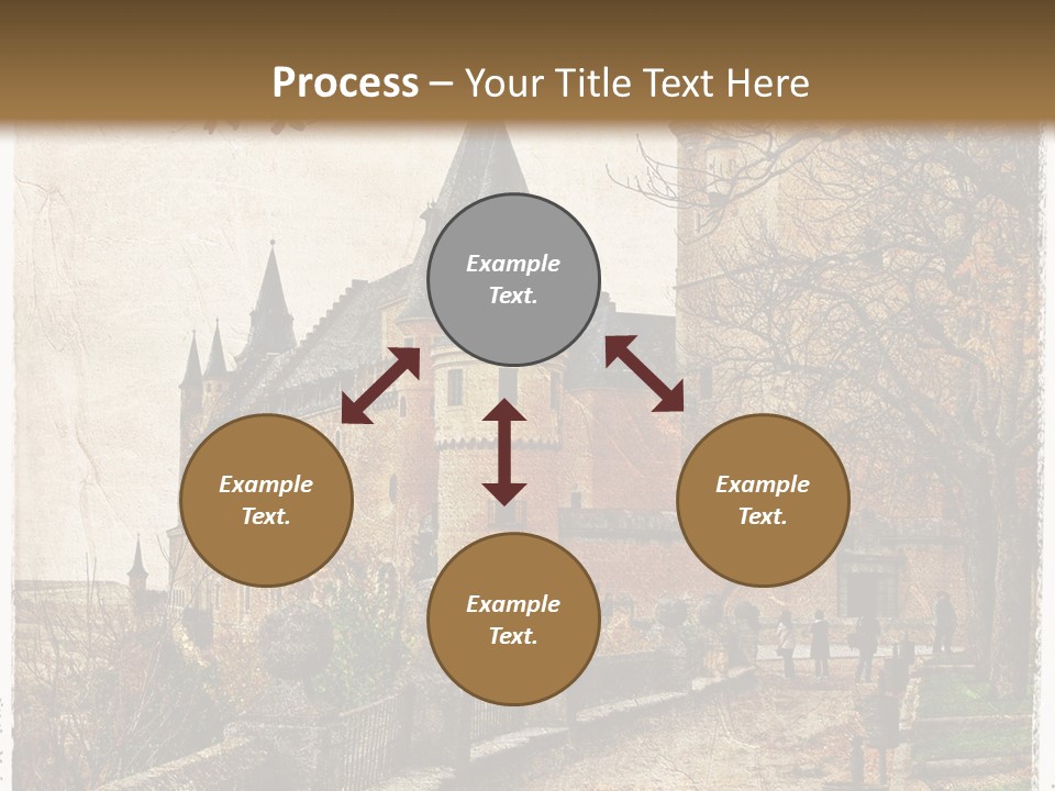 Stronghold Fortress Tower PowerPoint Template